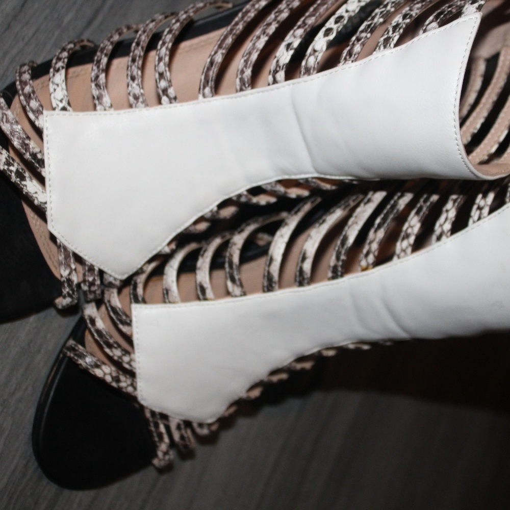 Chic snake skin  Booties